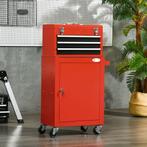 Gereedschapswagen – Professional - Afsluitbaar – Rood, Ophalen of Verzenden, Nieuw