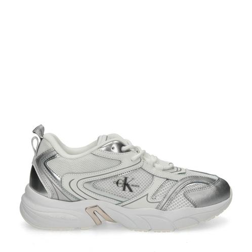 Calvin Klein Retro Tennis dad sneakers, Kleding | Dames, Schoenen, Wit, Nieuw, Sneakers of Gympen, Verzenden