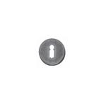 Intersteel Rozet met sleutelgat verdekt 49x7mm - oud grijs, Nieuw, Verzenden