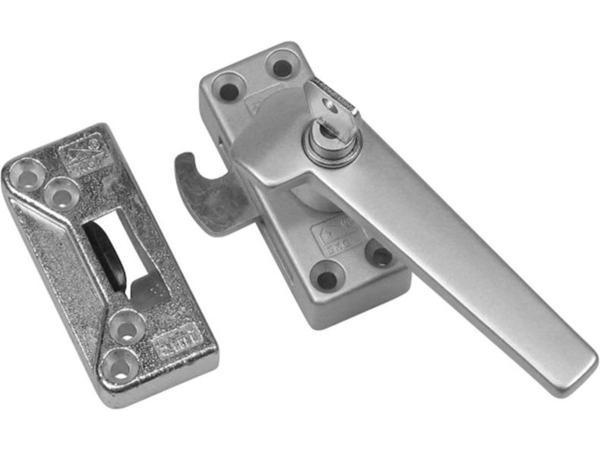 Veiling - 2x AMI Raamsluiting Rechts Buitendraaiend met Kom, Doe-het-zelf en Verbouw, Deuren en Horren