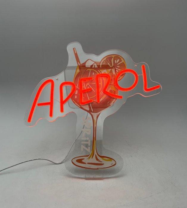 Aperol Spritz - Reclamebord met achtergrondverlichting -, Antiek en Kunst, Antiek | Wandborden en Tegels