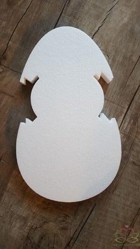 Styropor Piepschuim Isimo Ei met kuiken Klein 20×3 cm, Hobby en Vrije tijd, Knutselen, Nieuw, Ophalen of Verzenden