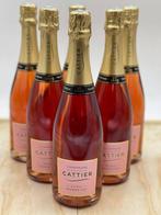 Cattier, Brut - Champagne Rosé - 6 Flessen (0.75 liter), Nieuw