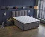Opberg boxspring Birdybedd Antraciet - 160x200 cm, Verzenden, Nieuw, Grijs, Modern