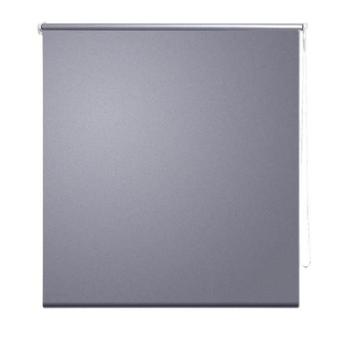 Rolgordijn 160x175 Grijs Verduisterend - OP=OP -42%, Huis en Inrichting, Stoffering | Gordijnen en Lamellen, Grijs, Nieuw, 150 tot 200 cm