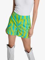 -20% Alix The Label  Alix The Label Dames short boucle zebra, Kleding | Dames, Broeken en Pantalons, Verzenden, Nieuw, Geel