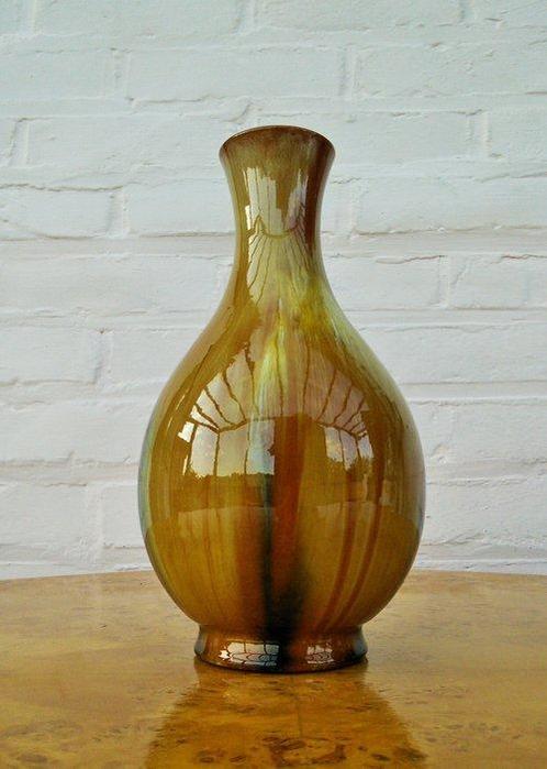 Art Nouveau druipglazuur vaas - Clément Massier - Vaas -, Antiek en Kunst, Antiek | Glas en Kristal
