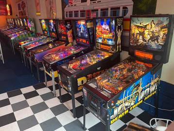 Gigantische Collectie TOP Flipperkasten Bij JBG in Leerdam!! beschikbaar voor biedingen