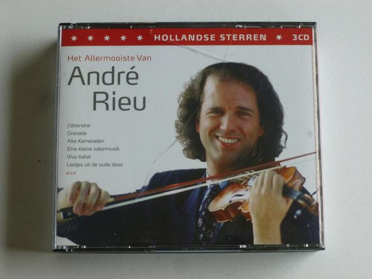 Andre Rieu - Het Allermooiste van Andre Rieu (3 CD), Cd's en Dvd's, Cd's | Klassiek, Zo goed als nieuw, Verzenden