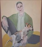 Dorien Plaat - Vrouw met hond