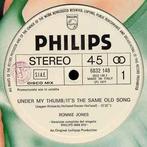 12 inch gebruikt - Ronnie Jones - Under My Thumb/Its The..., Cd's en Dvd's, Vinyl Singles, Verzenden, Zo goed als nieuw
