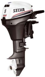 Selva   8 Pk Ray Elektr 4-takt Langstaart, Watersport en Boten, Bootonderdelen, Ophalen of Verzenden, Nieuw, Zeilboot of Motorboot