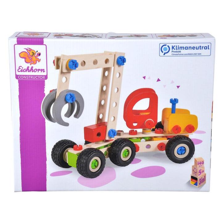 Eichhorn Constructor 3in1, 140dlg. (Buitenspeelgoed), Kinderen en Baby's, Speelgoed | Overig, Nieuw, Ophalen of Verzenden