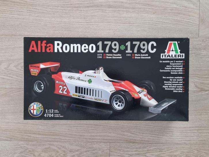 Italeri 4704 Alfa Romeo 179 or 179C 1:12 (ex Protar), Hobby en Vrije tijd, Modelbouw | Auto's en Voertuigen, Italeri, Verzenden
