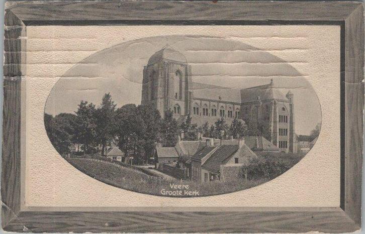 VEERE - Groote kerk, Verzamelen, Ansichtkaarten | Nederland, Verzenden