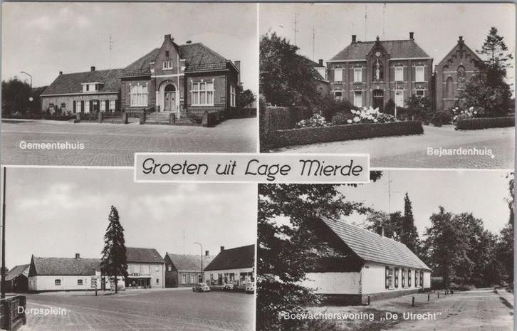 LAGE MIERDE - Meerluik Groeten uit Lage Mierde, Verzamelen, Ansichtkaarten | Nederland, Verzenden