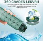 Lekro Waterfles met Tijdmarkeringen - Motivatie Drinkfles, Huis en Inrichting, Keuken | Tupperware, Ophalen of Verzenden, Zo goed als nieuw