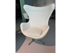 Online Veiling: 1x Egg Chair Wit Natuur Eik, Nieuw