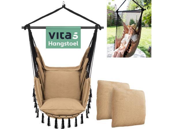 Veiling - Vita5 XXL Hangstoel | Binnen&amp;Buiten Hangnest |, Tuin en Terras, Tuinstoelen