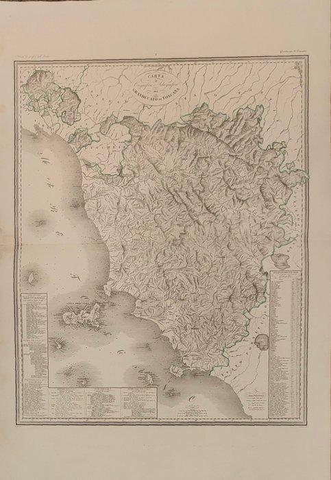 Italië - Toscana; G. Maina / G. Pozzi / A. Zuccagni, Boeken, Atlassen en Landkaarten