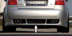 Rieger achteraanzetstuk | A4 (8E) Type B6: 11.00-10.04 -, Nieuw, Ophalen of Verzenden, Audi