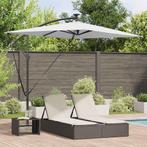 vidaXL Cantilever Banana Parasol Zand 294 x 200 x 254 cm, Verzenden, Nieuw, 2 tot 3 meter