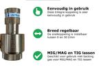 Air Products Integra regelbare koppeling  0-30L, Ophalen of Verzenden