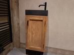 Teak toiletmeubel fontein compleet - Naturel