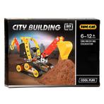 Constructieset Mini Graver Rupsbanden, 93dlg., Kinderen en Baby's, Speelgoed | Bouwstenen, Ophalen of Verzenden, Nieuw