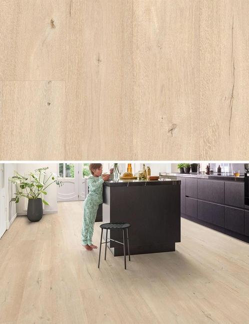 Floorify XL Plank Click PVC Parmesan F093, Doe-het-zelf en Verbouw, Vloerdelen en Plavuizen, Nieuw, Verzenden