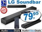 Nieuwe goedkope LG soundbar met HDMI Bluetooth voor €79,95, Ophalen, Bluetooth, Nieuw