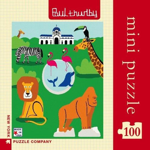 The Zoo - 100 Stukjes New York Puzzle Company Mini Puzzel, Hobby en Vrije tijd, Denksport en Puzzels, Verzenden