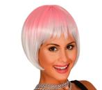 Roze Pruik Kort Haar, Nieuw, Verzenden