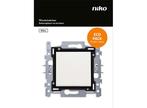 NIKO Original inbouw wisselschakelaar - 10 stuks - Wit, Verzenden, Nieuw