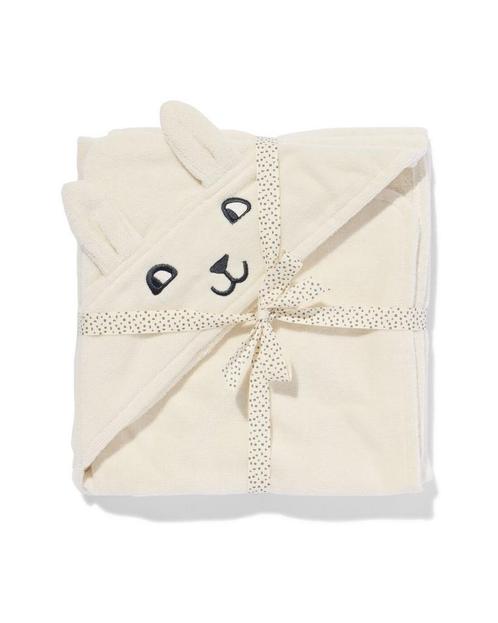 HEMA Baby badcape 80x80cm beertje, Huis en Inrichting, Schoonmaakartikelen, Verzenden
