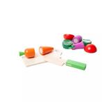 Kruzzel Houten Snijset: Spelenderwijs Leren met Groenten..., Ophalen of Verzenden, Nieuw