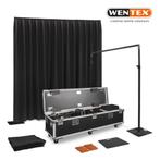 WENTEX® Pipe en Drape set - 21 meter systeem + gordijnen in, Verzenden, Nieuw