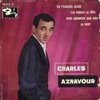 vinyl single 7 inch - Charles Aznavour - Tu Tlaisses Aller, Zo goed als nieuw, Verzenden