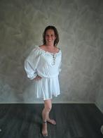 leuke Playsuit, Kleding | Dames, Jumpsuits, Verzenden, Nieuw, Maat 38/40 (M), Wit