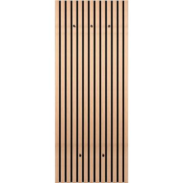 Kapstok - Trion Geve - Wandgarderobe - 50x125cm - Eiken - beschikbaar voor biedingen