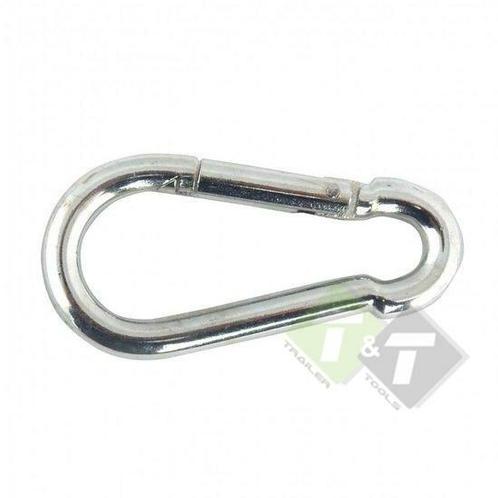 Karabijnhaak 12 X 140 Mm - Festonhaak - Musketon Haak - werk, Doe-het-zelf en Verbouw, IJzerwaren en Bevestigingsmiddelen, Overige typen