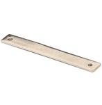 Achterplaat voor meubelgreep Jolie Essence 128 mm oud zilver, Doe-het-zelf en Verbouw, Hang- en Sluitwerk, Verzenden, Nieuw