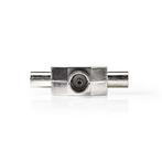 Coax splitter - Nedis (Vrouwelijk naar 2 x mannelijk), Verzenden, Nieuw