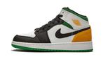 Air Jordan 1 Mid SE White Laser Orange Lucky Green - 43, Verzenden, Nieuw, Sneakers of Gympen, ["Nike Air Jordan","Jordan","Nike","Air Jordan","Nike Air"]