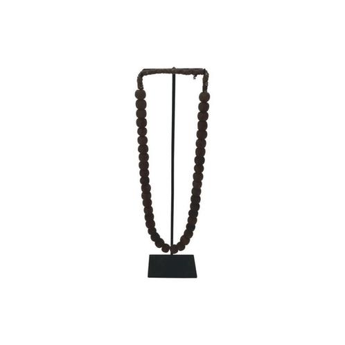 Kralenketting op standaard | Zwart, Huis en Inrichting, Woonaccessoires | Overige, Verzenden