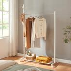 Kledingrek Snåsa kapstok op wielen 170x105x43 cm wit [en.cas, Verzenden, Nieuw