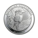 Kookaburra 1 oz 2014 (500.000 oplage), Verzenden, Losse munt, Zilver