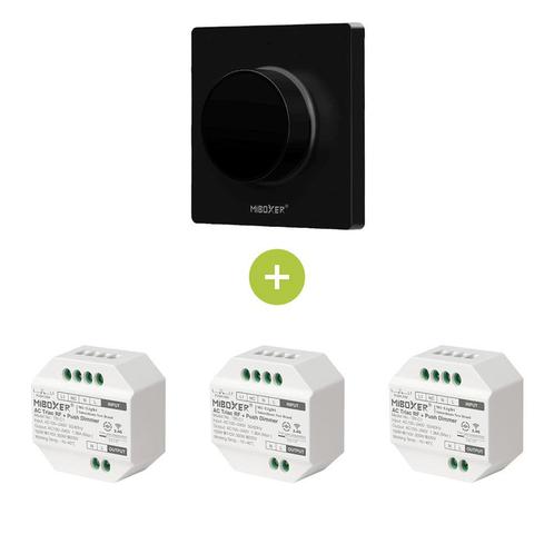 Bundelpakket | 3x Triac draadloze dimmer | 100-240V, Doe-het-zelf en Verbouw, Elektra en Kabels, Nieuw, Ophalen of Verzenden