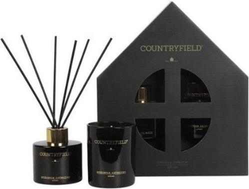 Countryfield Candle Urban Giftbox Geurstokje en kaars, Huis en Inrichting, Woonaccessoires | Kandelaars en Kaarsen, Ophalen of Verzenden