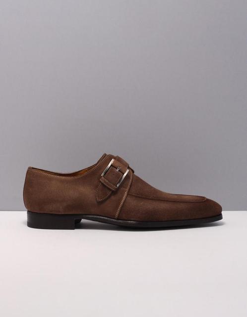 Magnanni gespschoenen heren 44 bruin, Kleding | Heren, Schoenen, Bruin, Nieuw, Verzenden
